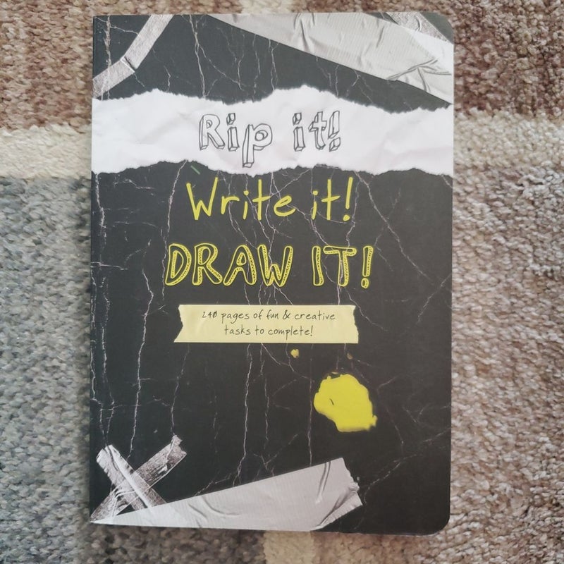 Rip It Write It Draw It