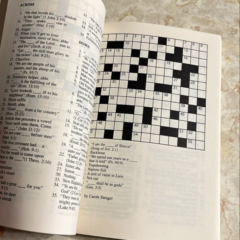 Bible Brain Teasers: Bible Crosswords