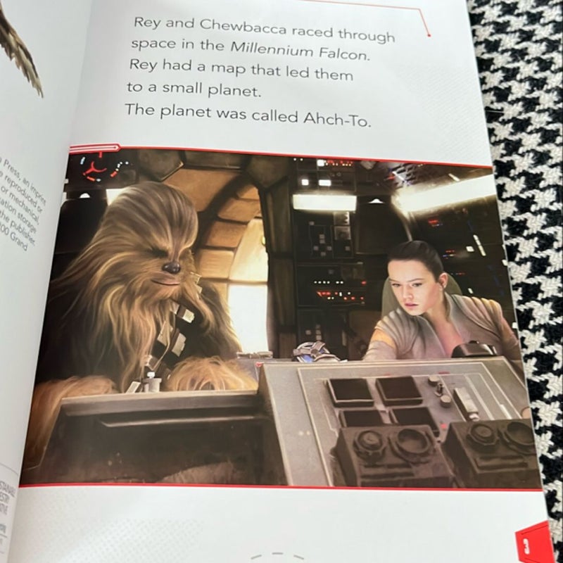 World of Reading Star Wars: the Last Jedi Rey's Journey *first edition, stickers included
