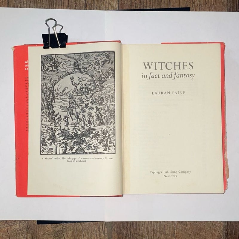 Witches in fact and fantasy (1971)