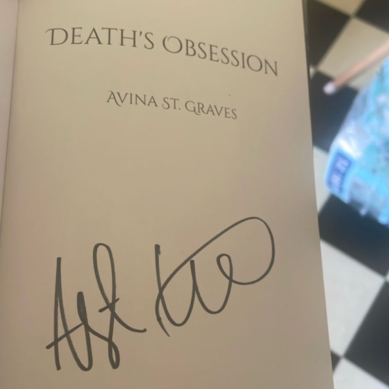 *Hand Signed* Death's Obsession