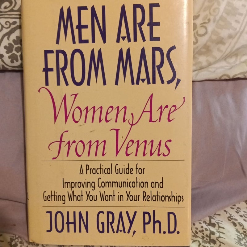 Men Are From Mars,Woman from Venus