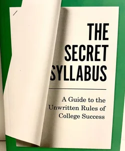 The Secret Syllabus