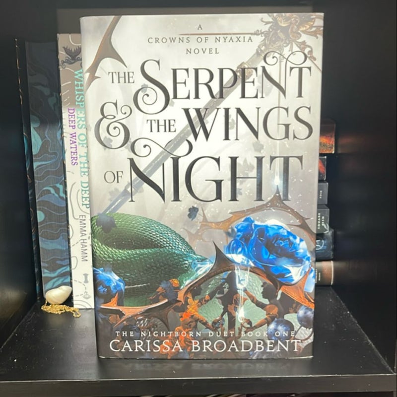 The Serpent and the Wings of Night- sprayed edges OOP indie edition