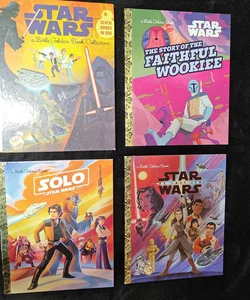Little Golden Books Star Wars Lot 