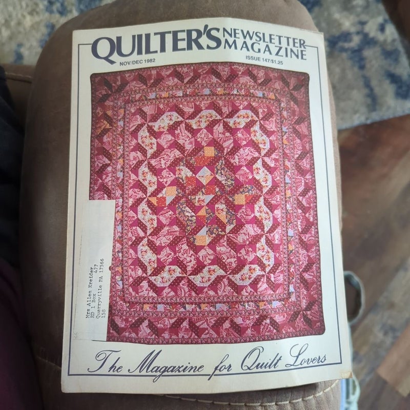 Quilter's Newsletter Magazine 