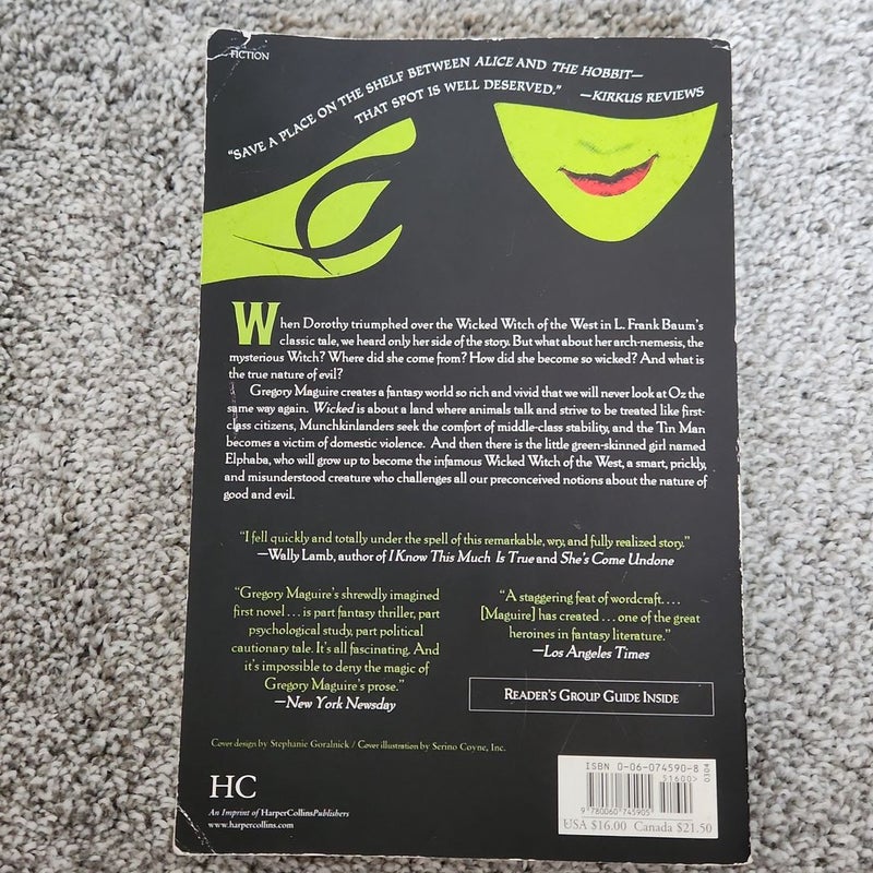 Wicked Musical Tie-In Edition