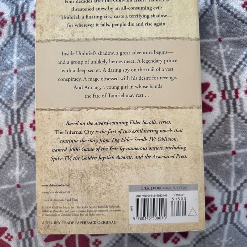 The Infernal City: an Elder Scrolls Novel