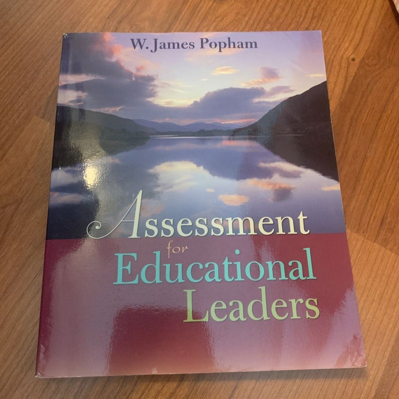 Assessment for Educational Leaders