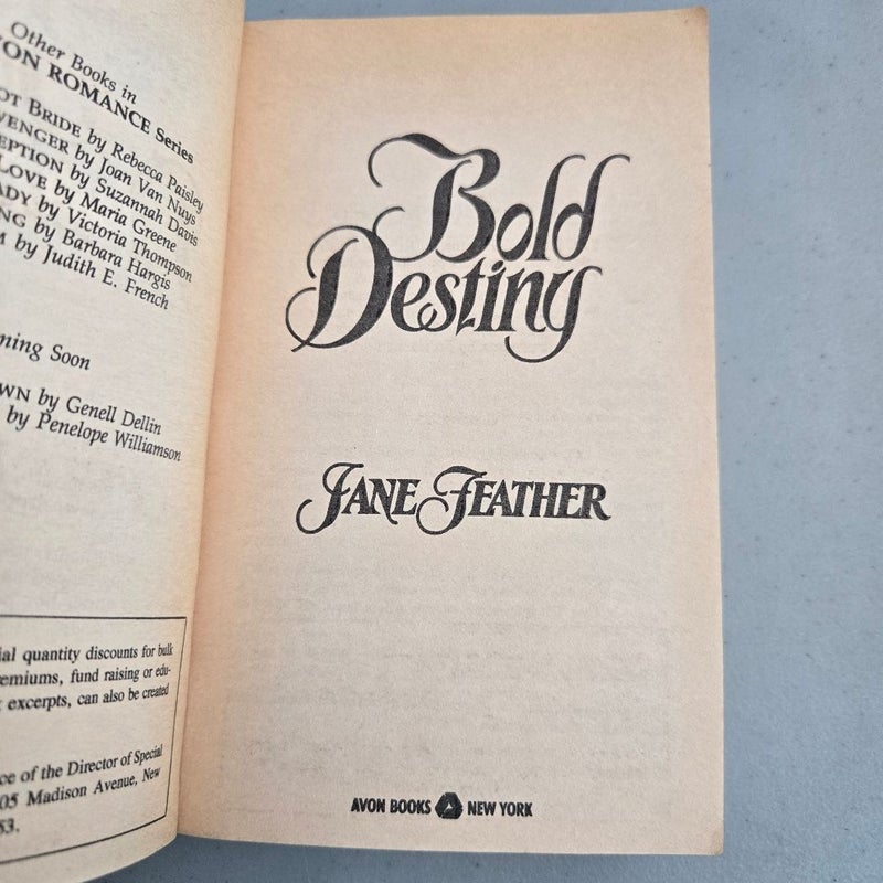 Bold Destiny