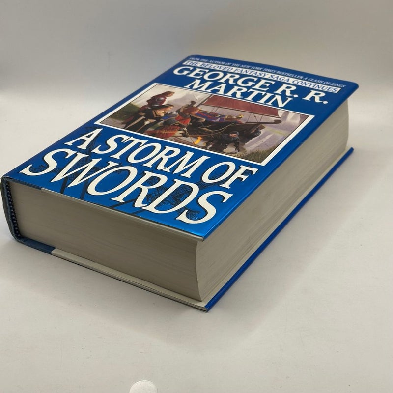 A Storm of Swords (true 1st edition 1st printing)