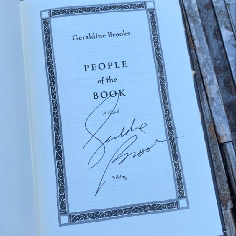 People of the Book - Signed Book 