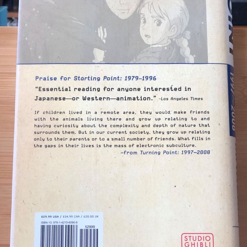 Hayao Miyazaki Turning Point 1997-2008 First Printing MINT Condition