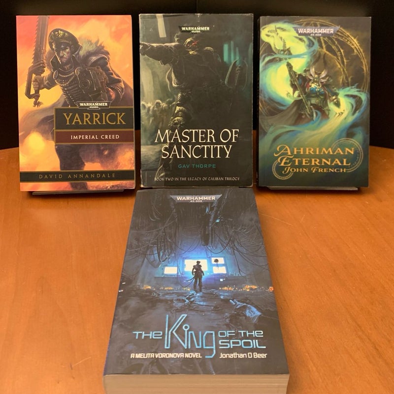 Warhammer 40k: Yarrick Imperial Creed, Master of Sanctity, Ahriman Eternal, The King of Spoil