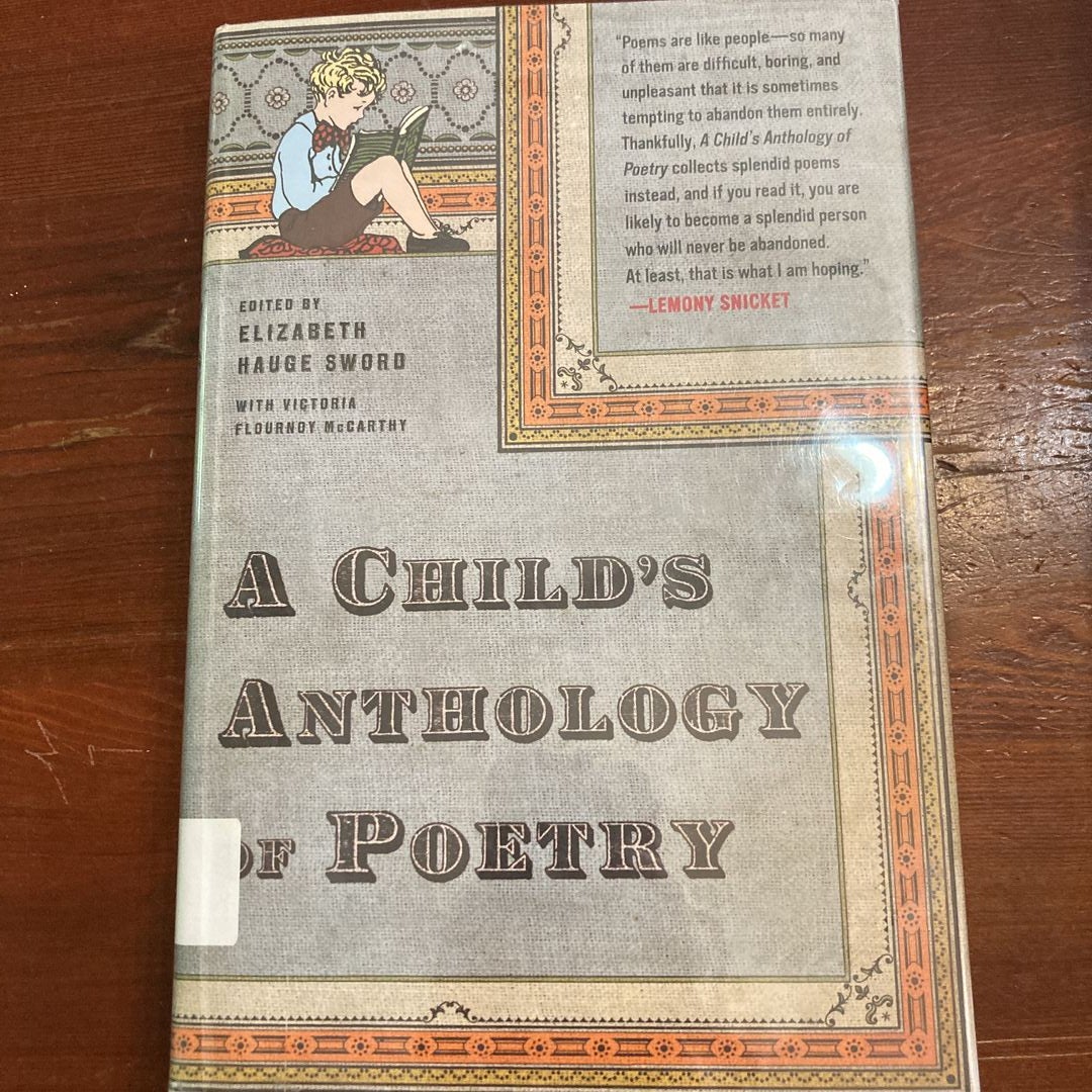 A Child's Anthology of Poetry