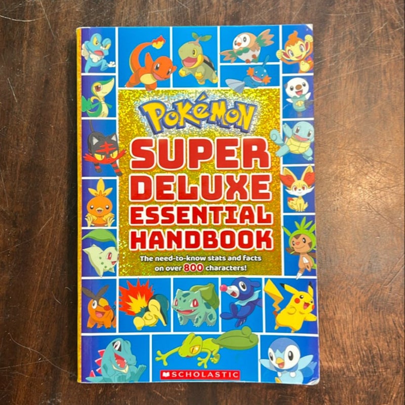 Pokémon super deluxe essential handbook