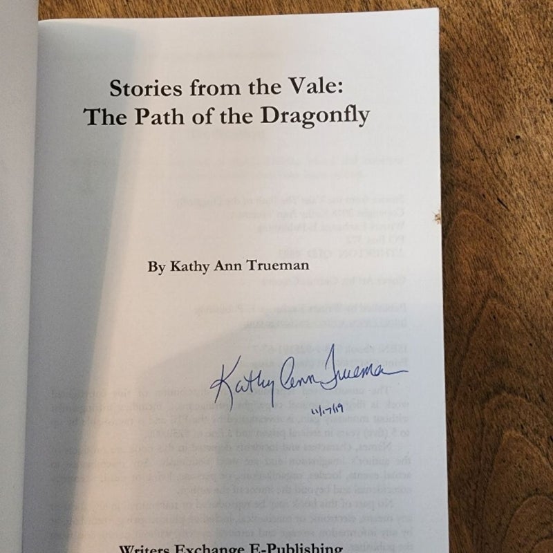 Stories from the Vale: the Path of the Dragonfly