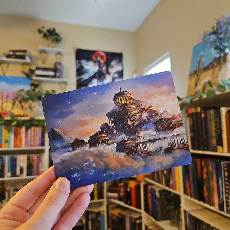 Mount Olympus Wooden Postcard (Fairyloot)