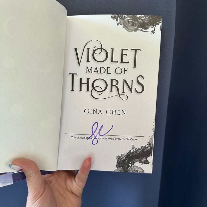 Violet Made of Thorns - Owlcrate Edition