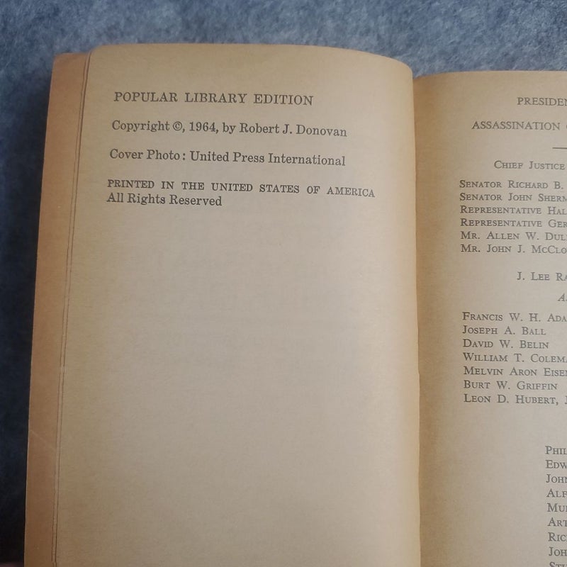 The Warren Commission Report on The Assassination of John F. Kennedy