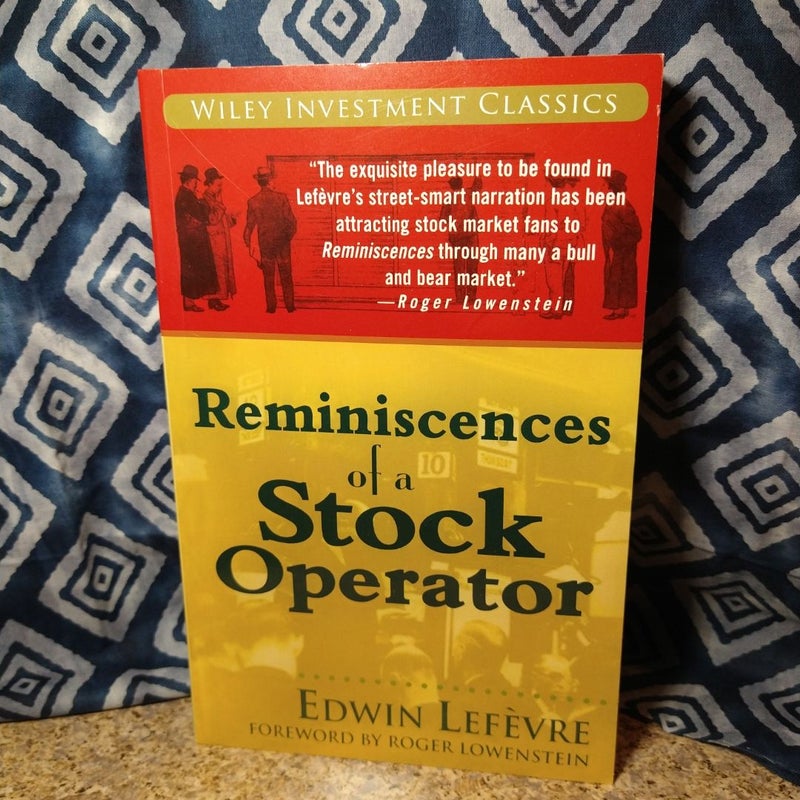 Reminiscences of a Stock Operator