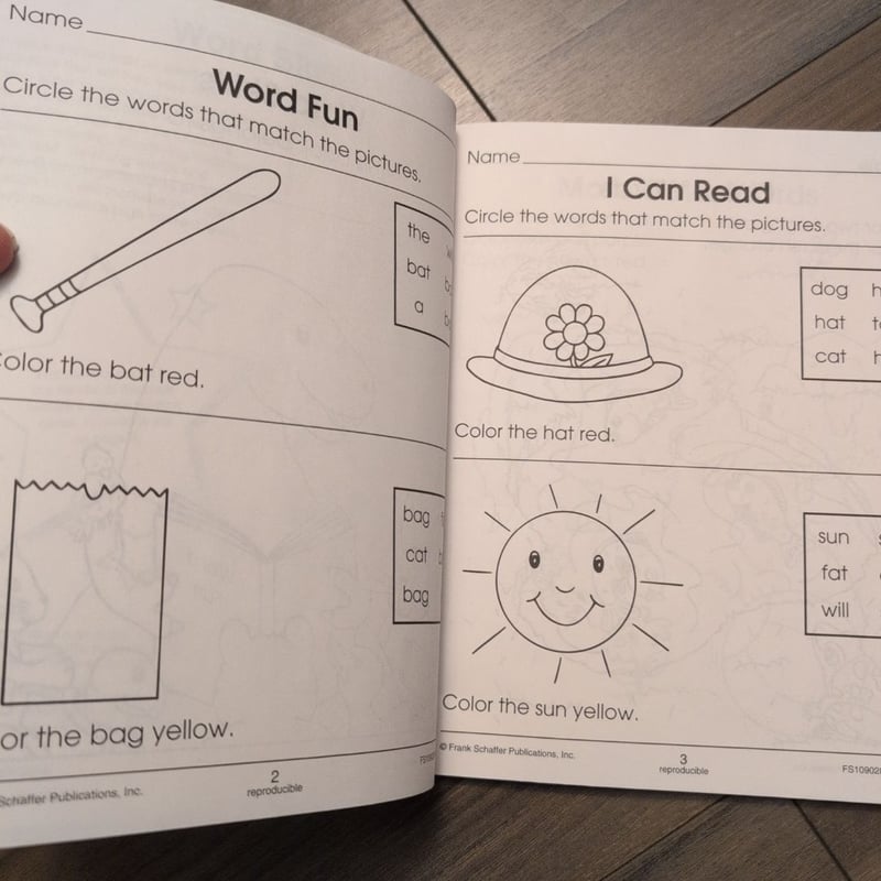 Homework Helpers, Word Skills, Grade K -Unused
