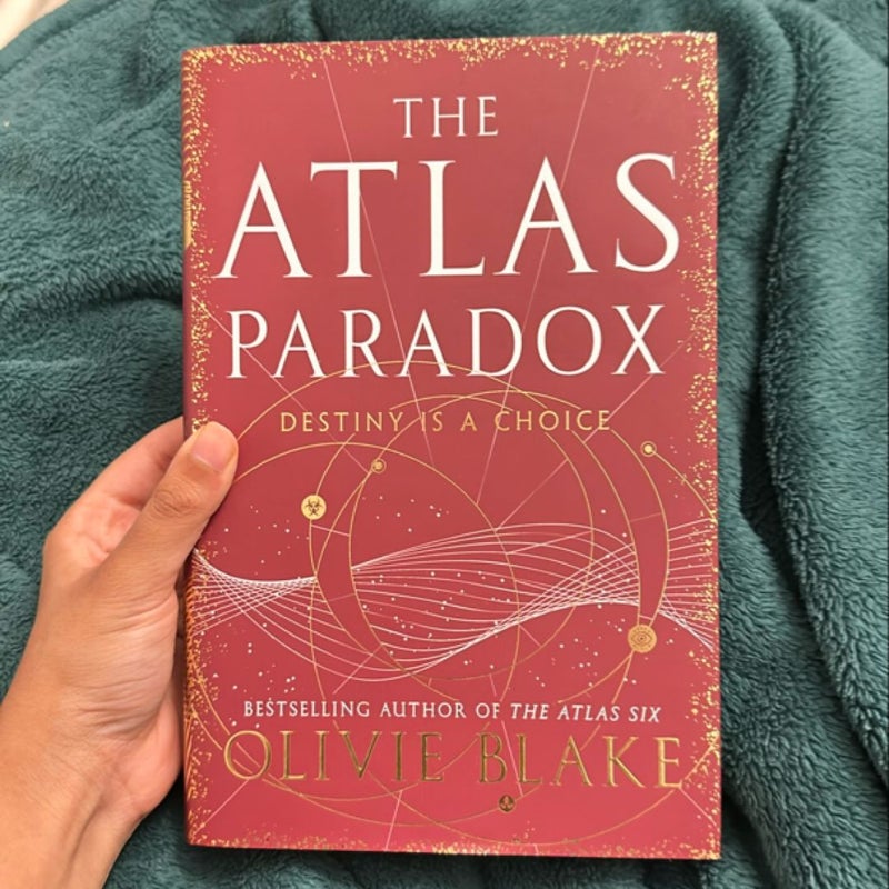 The Atlas Paradox Fairyloot edition SIGNED **Please look at description if interested in buying all 3!**