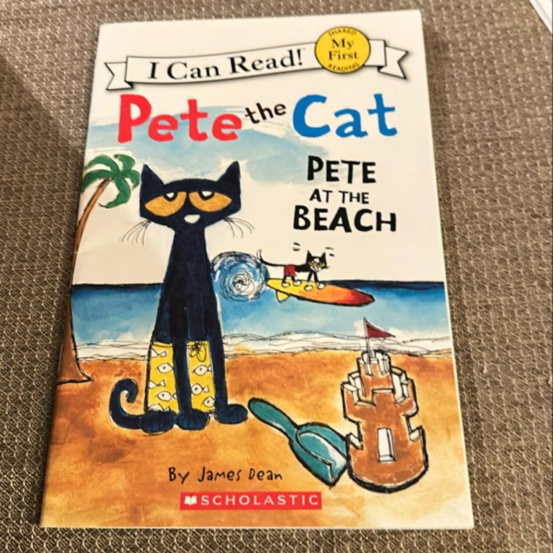 Pete the Cat Pete at the Beach