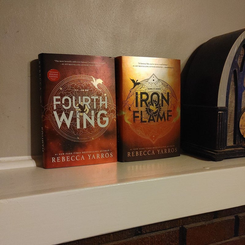 Iron Flame/Holiday edition Fourth Wing