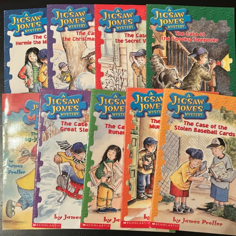Jigsaw Jones - 9 Books