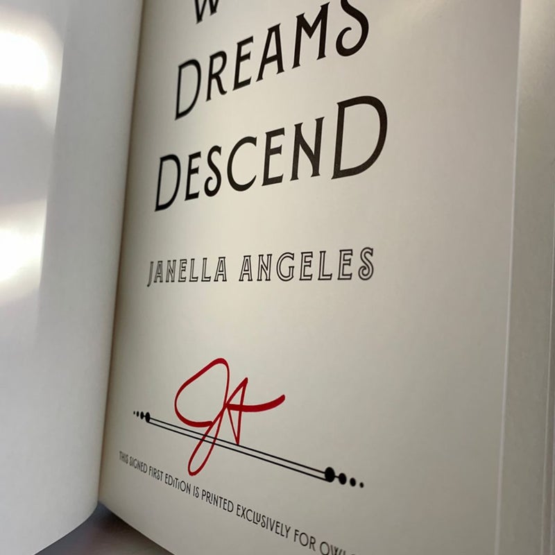 Where Dreams Descend (SIGNED Owlcrate)