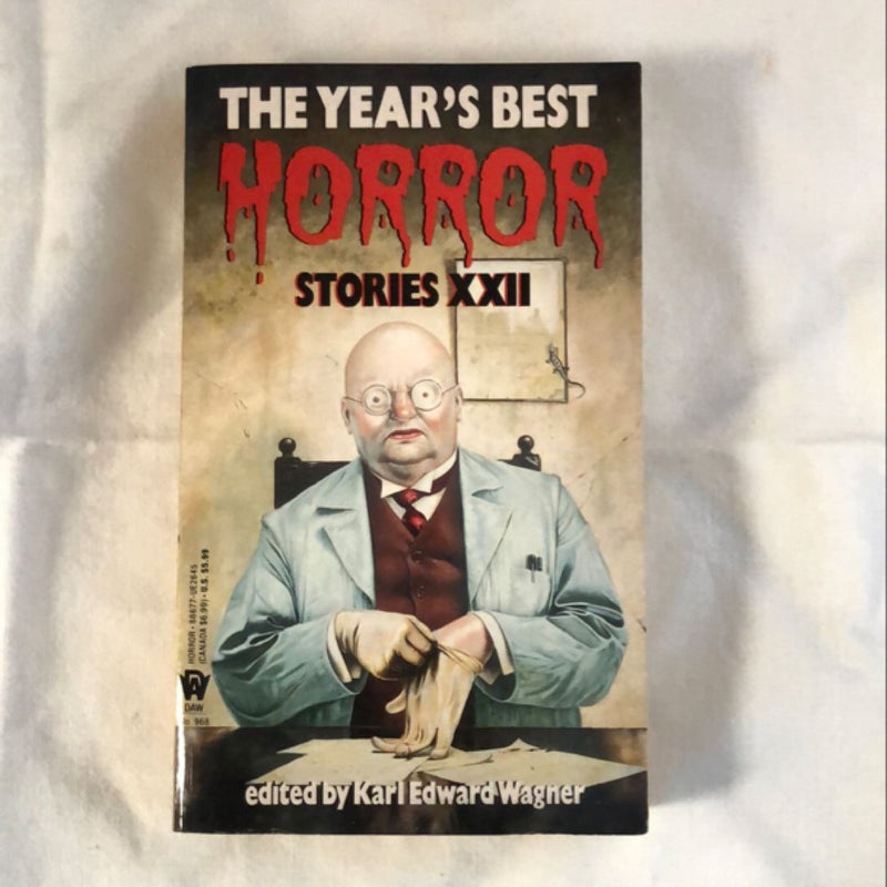 The Year's Best Horror Stories