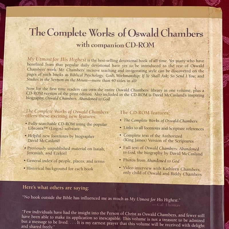 The Complete Works of Oswald Chambers