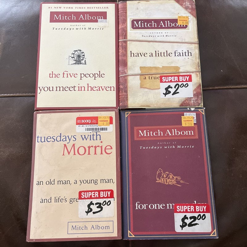 Tuesdays with Morrie - by Mitch Albom (Hardcover)
