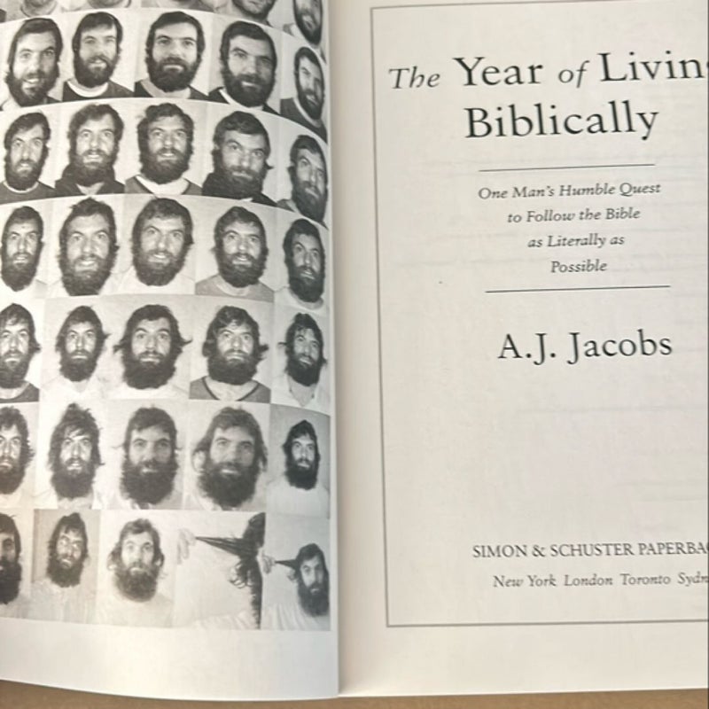 The Year of Living Biblically