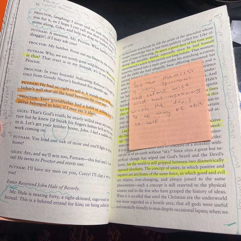 The Crucible (ANNOTATED)