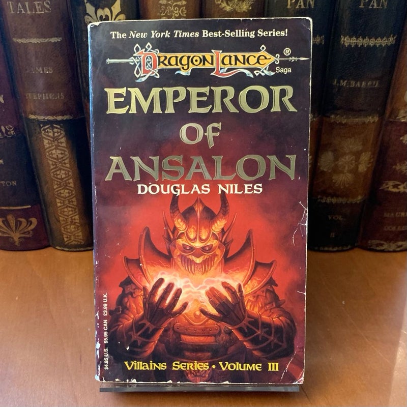 DragonLance: Emperor of Ansalon, Villains 3, First Edition First Printing