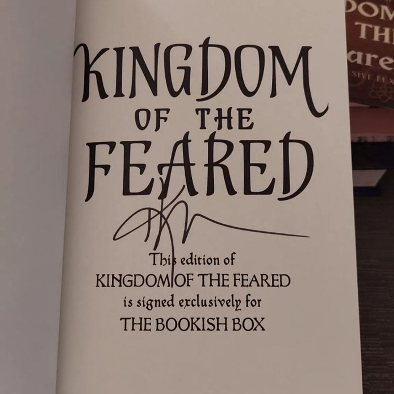 Kingdom of the Wicked Series by Bookish Box (all 3 books are signed)