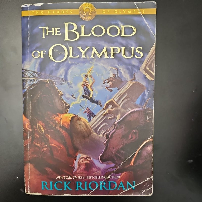 Heroes of Olympus, Book Five, the Blood of Olympus