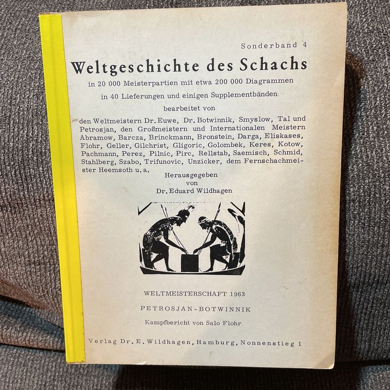 Weltmeisterschaft 1963 Petrosjan-Botwinnik