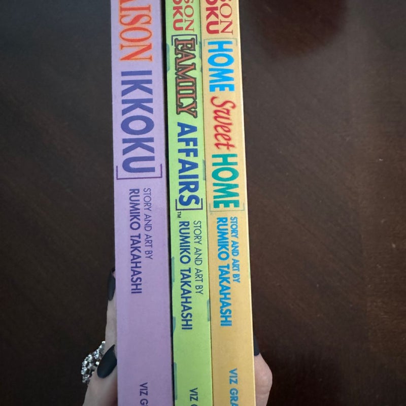 Maison Ikkoku Manga 1-3