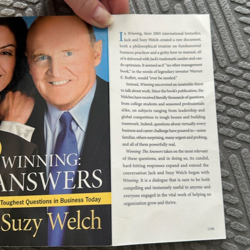 Winning: the Answers