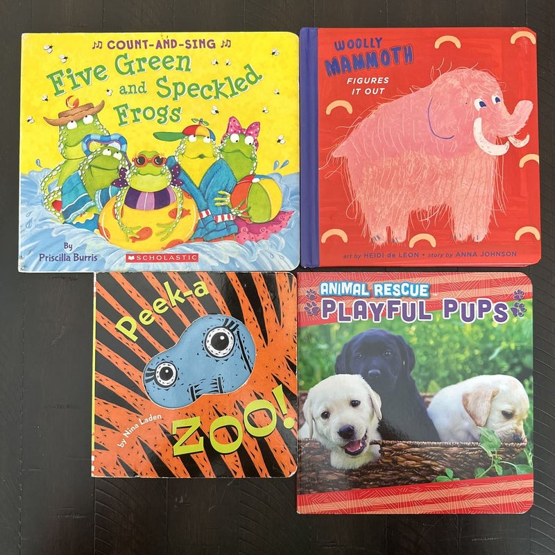 Animal Board Book Bundle