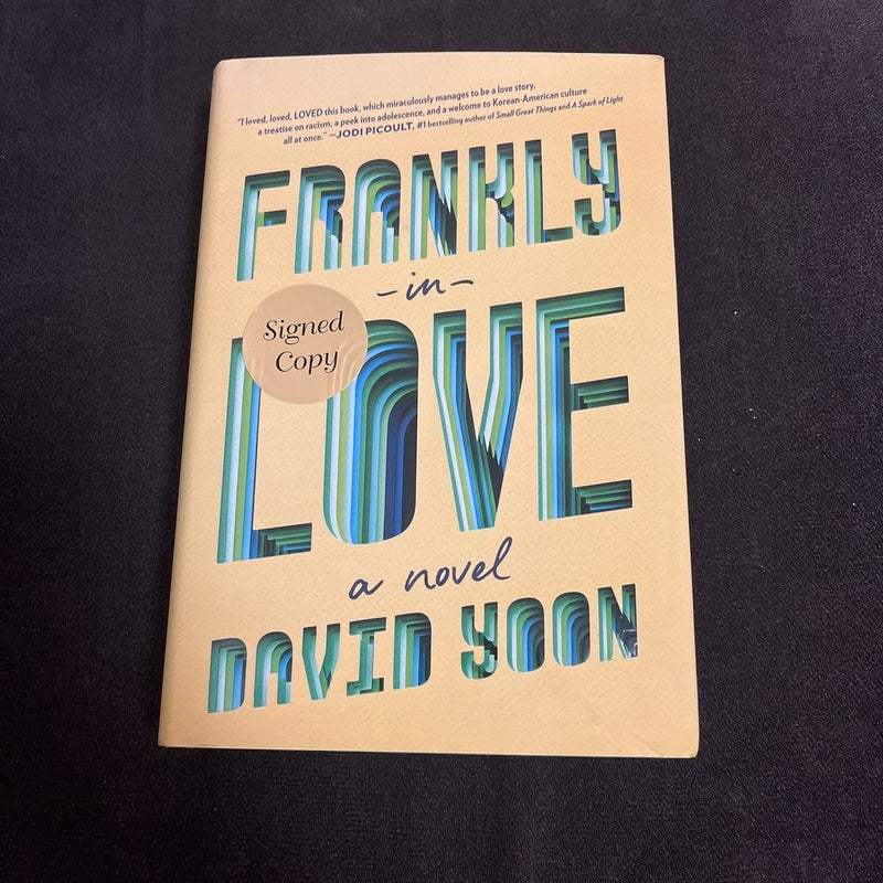 Frankly in Love (blue sprayed edges)