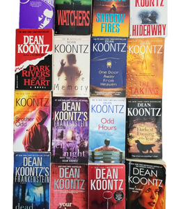 (16) Dean Koontz Softcover Books