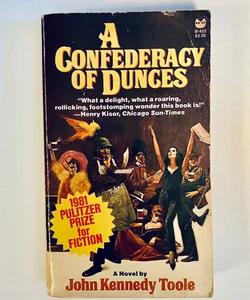 A Confederacy of Dunces 1981 First Black Cat Edition, Third printing 