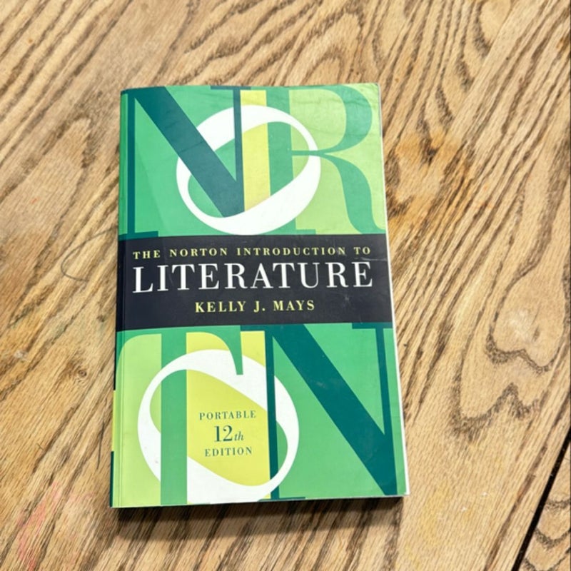 The Norton Introduction to Literature