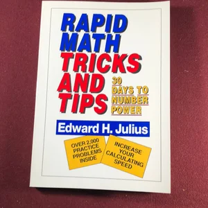 Rapid Math Tricks and Tips