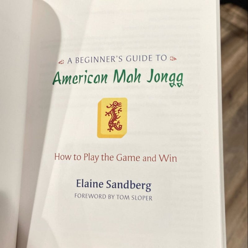 A Beginner's Guide to American Mah Jongg