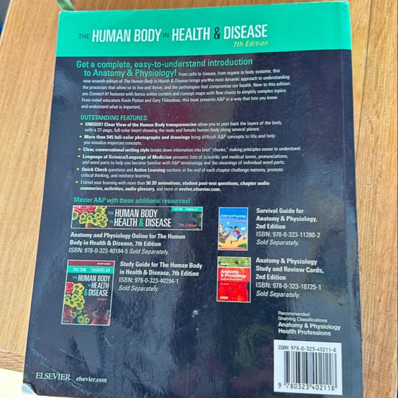 The Human Body in Health and Disease - Softcover